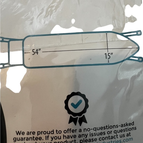 Vintage Home Genie Blue Ironing Board Cover - Picture 4 of 4